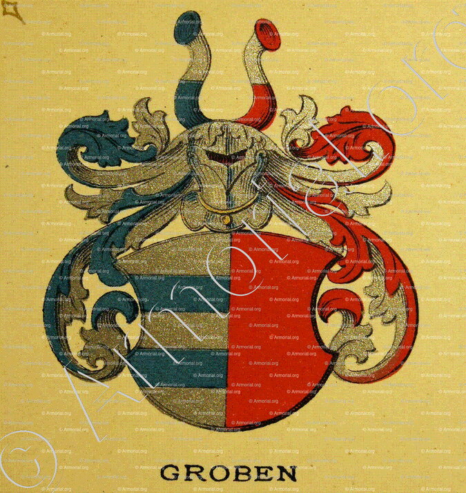 GROBEN_Wappenbuch der Stadt Basel . B.Meyer Knaus 1880_Schweiz