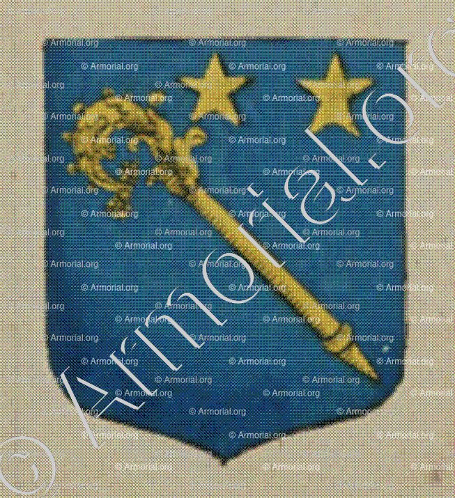 BICHOF (Alsace)_Blason enregistré sous le règne de Louis XIV_France 