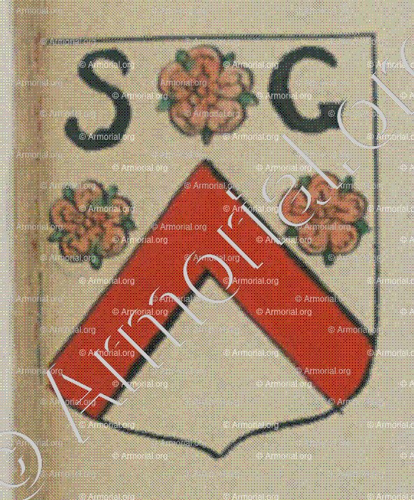 GLIG (Alsace)_Blason enregistré sous le règne de Louis XIV_France 