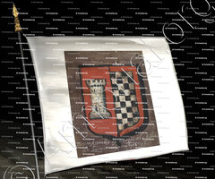 drapeau-DES PINCHAS_Auvergne (Maison des seigneurs d'Alègre)_France