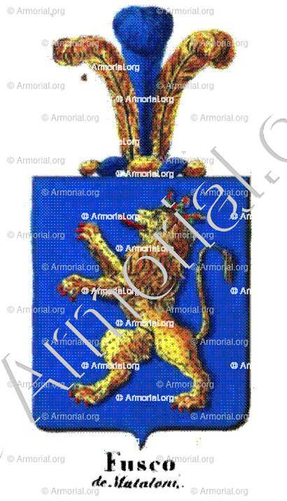 FUSCO DE MATALONI_Armorial royal des Pays-Bas_Europe