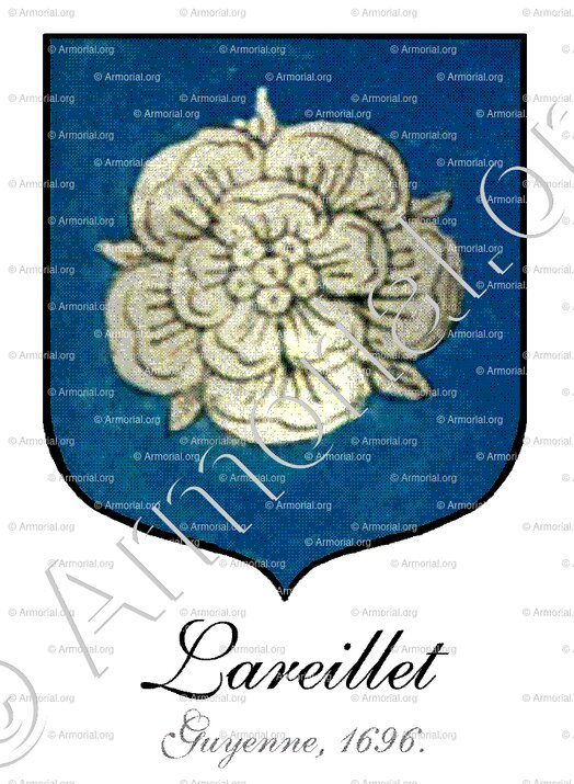 LAREILLET_Guyenne, 1696_Royaume de France