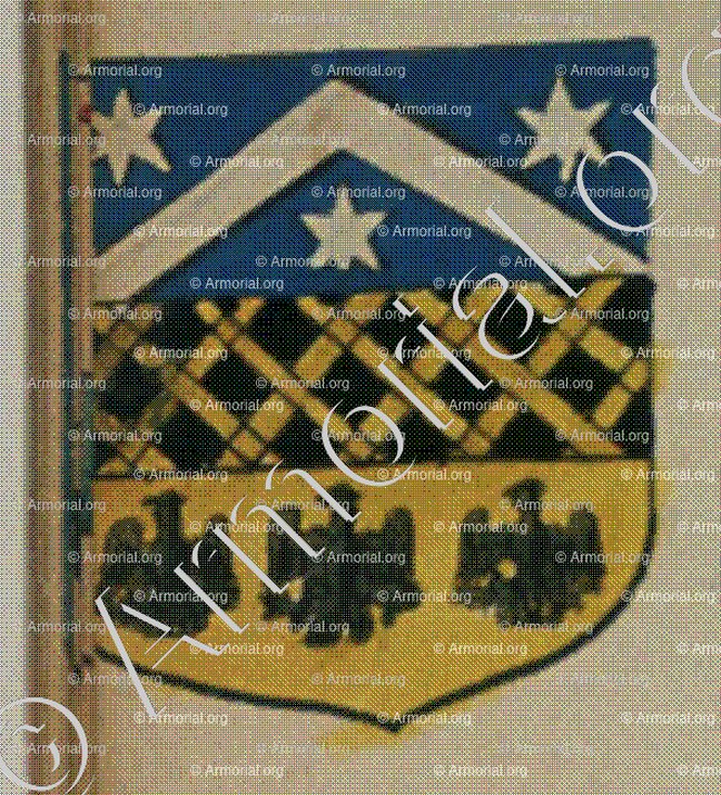 GLOXIN (Alsace)_Blason enregistré sous le règne de Louis XIV_France 