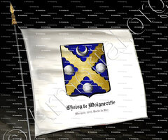 drapeau-CHOISY de MOIGNEVILLE_Marquis, 1692. Duché de Bar._France (2)