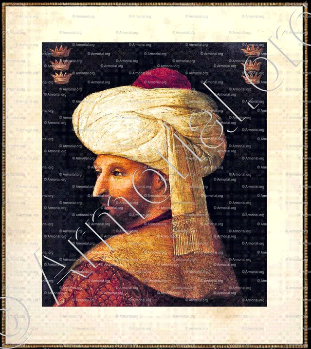 MEHMET II_Septième sultan de l'Empire ottoman_Turquie (())+