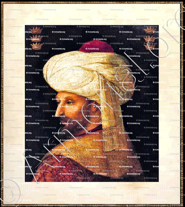MEHMET II_Septième sultan de l'Empire ottoman_Turquie (())+