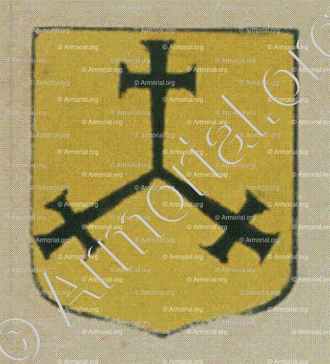 GLUT (Alsace)_Blason enregistré sous le règne de Louis XIV_France 