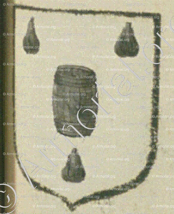 de MIVER (La Rochelle)_Blason enregistré sous le règne de Louis XIV._France