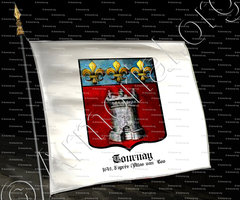 drapeau-TOURNAY_1649, d'après l'Atlas de van Loo_Belgique