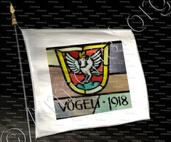 drapeau-VÖGELI_Aarburg, ¨1918_Schweiz