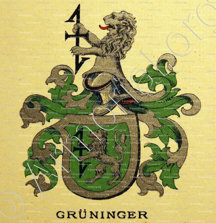 GRÜNINGER_Wappenbuch der Stadt Basel . B.Meyer Knaus 1880_Schweiz