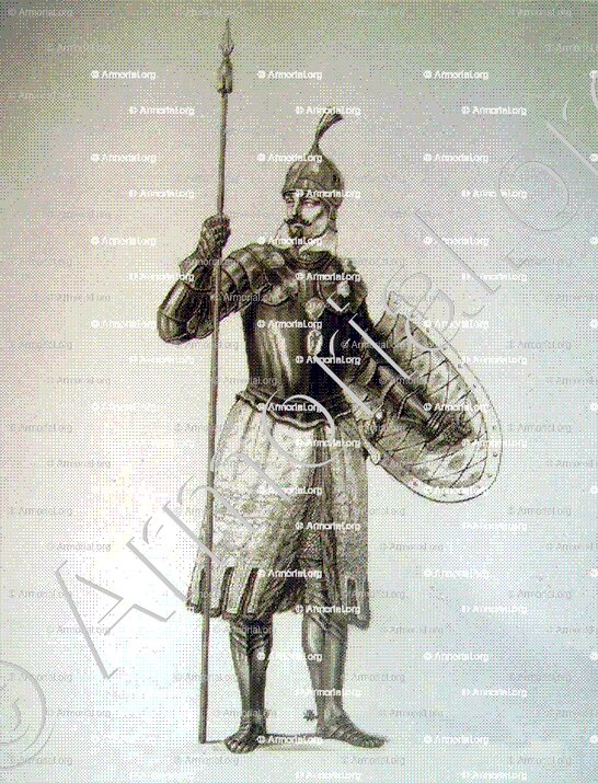 Cavaliere di SAN GIACOMOAbito religioso e militare._J.C. Bar.