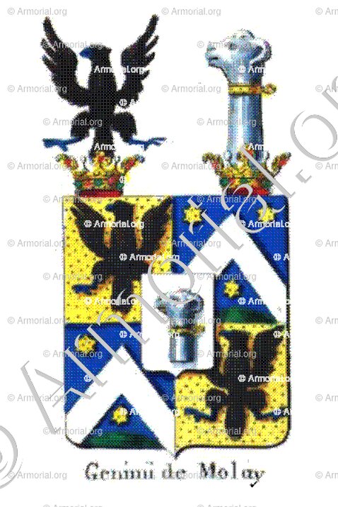 GENIMI DE MOLAY_Armorial royal des Pays-Bas_Europe