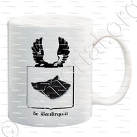 mug-de BAUDEQUIN_Bruxelles, Artois, Picardie._Belgique, France.