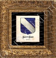 cadre-ancien-or-SAINT-CLAIR_Chablais_Maison de Savoie. France