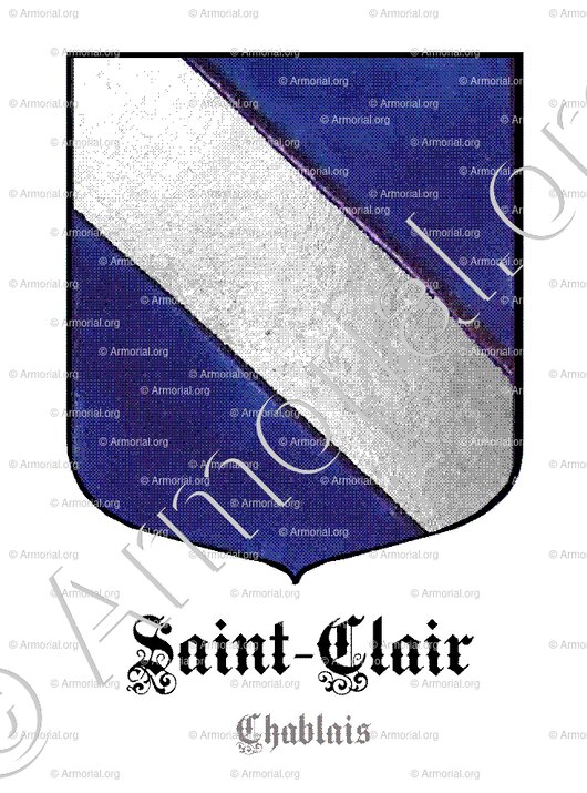 SAINT-CLAIR_Chablais_Maison de Savoie. France