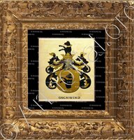 cadre-ancien-or-GSCHWIND_Wappenbuch der Stadt Basel . B.Meyer Knaus 1880_Schweiz