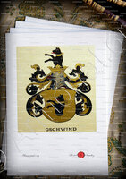 velin-d-Arches-GSCHWIND_Wappenbuch der Stadt Basel . B.Meyer Knaus 1880_Schweiz