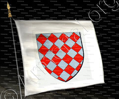 drapeau-JOLY de DRUSILLY_Ancien Duché de Savoie_États de Savoie