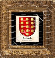 cadre-ancien-or-SARMENTO_Galicia, Azores, Brindisi._España, Portugal, Italia