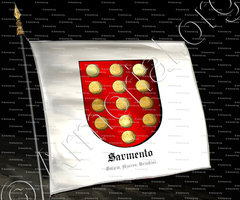 drapeau-SARMENTO_Galicia, Azores, Brindisi._España, Portugal, Italia