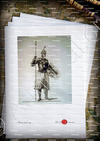 velin-d-Arches-Chevalier de SAINT JACQUES_Costume religieux et militaire._ J.-C. Bar.