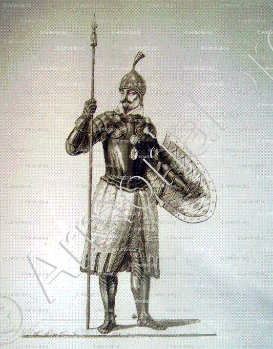 Chevalier de SAINT JACQUES_Costume religieux et militaire._ J.-C. Bar.