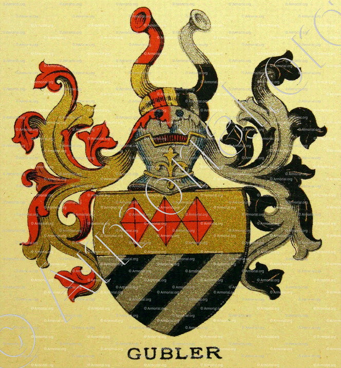 GUBLER_Wappenbuch der Stadt Basel . B.Meyer Knaus 1880_Schweiz