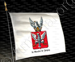 drapeau-DE BLONDEL DE JOIGNY_Boulonnais._France.