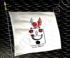 drapeau-GIELIS D'HUJOEL_Armorial royal des Pays-Bas_Europe