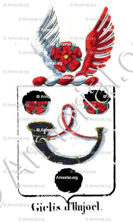 GIELIS D'HUJOEL_Armorial royal des Pays-Bas_Europe