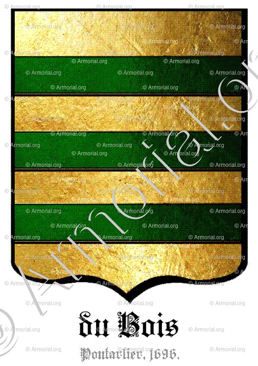 du BOIS_Pontarlier,1696._France