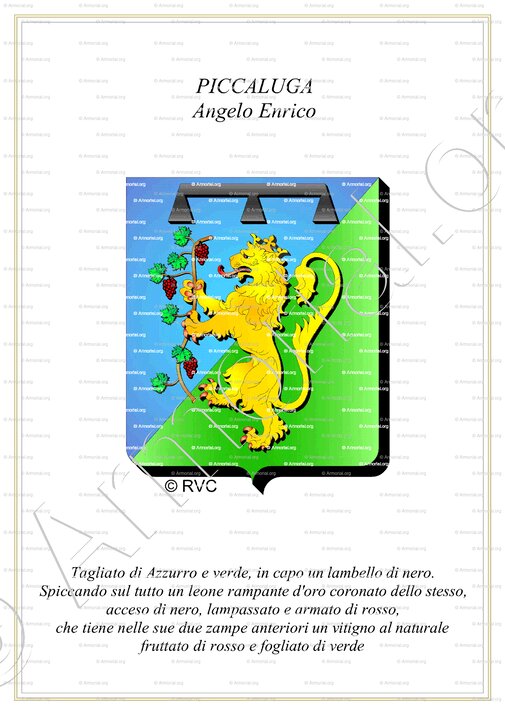 PICCALUGA Angelo Enrico