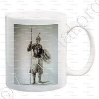 mug-Ritter von HEILIG JAKOBUS_Religiöse und militärische Anzug._ J.-C. Bar.