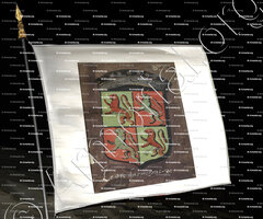 drapeau-d'ARMAGNAC_Auvergne (Maison des seigneurs d'Alègre)_France