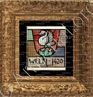 cadre-ancien-or-WELTI_Aarburg, Zurzach, 1429_Schweiz