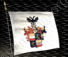 drapeau-de GAUTHIER ou GAUTIER_Brabant_Belgique (1768)