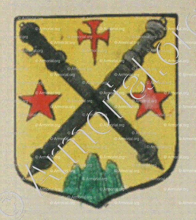 BINDT (Alsace)_Blason enregistré sous le règne de Louis XIV_France 