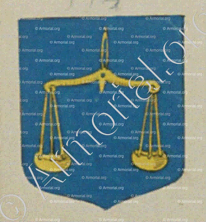La Communauté des Marchands de la ville d'Haguenau en Alsace (Alsace)_Blason enregistré sous le règne de Louis XIV_France 
