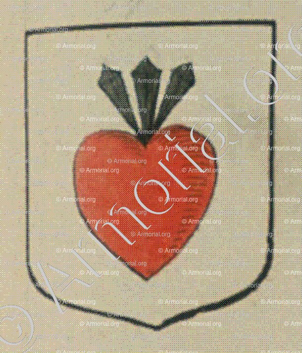 RERAT (Alsace)_Blason enregistré sous le règne de Louis XIV_France 