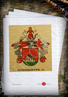 velin-d-Arches-GYSENDÖRFER_Wappenbuch der Stadt Basel . B.Meyer Knaus 1880_Schweiz