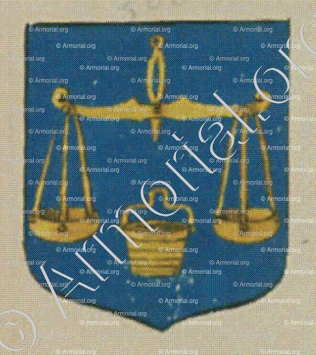 La Communauté des Marchands Merciers de Bouxviller (Alsace)_Blason enregistré sous le règne de Louis XIV_France 