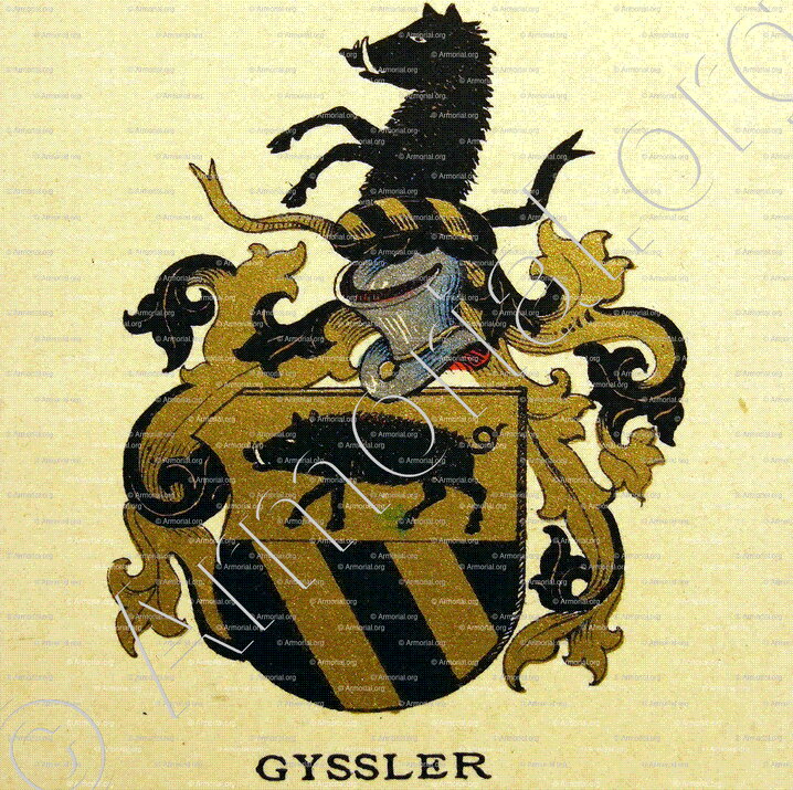 GYSSLER_Wappenbuch der Stadt Basel . B.Meyer Knaus 1880_Schweiz