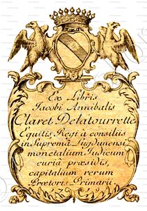 CLARET DE LA TOURETTE et DE FLEURIEU.