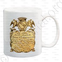 mug-CLARET DE LA TOURETTE et DE FLEURIEU._Lyonnais._France