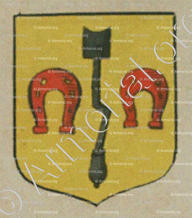 La Communauté des Maréchaux de Bergtzabern (Alsace)_Blason enregistré sous le règne de Louis XIV_France 