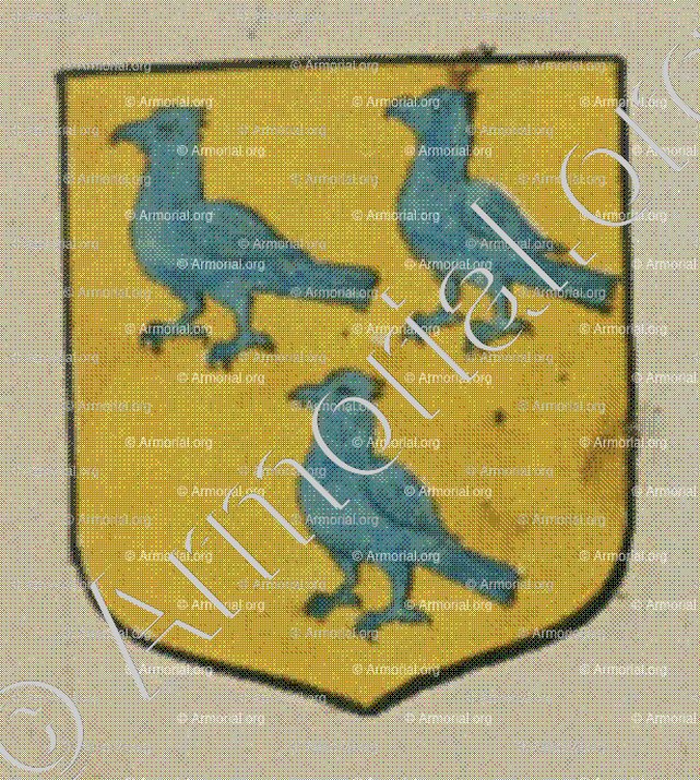 BITSCH (Alsace)_Blason enregistré sous le règne de Louis XIV_France 