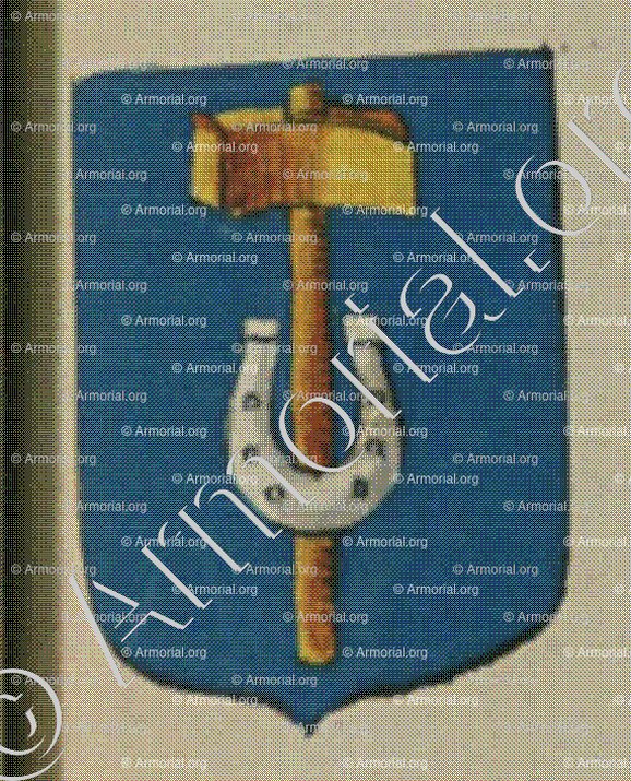 La Communauté des Maréchaux de la Seigneurie de la petite Pierre (Alsace)_Blason enregistré sous le règne de Louis XIV_France 