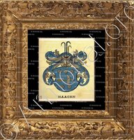 cadre-ancien-or-HAAGEN_Wappenbuch der Stadt Basel . B.Meyer Knaus 1880_Schweiz