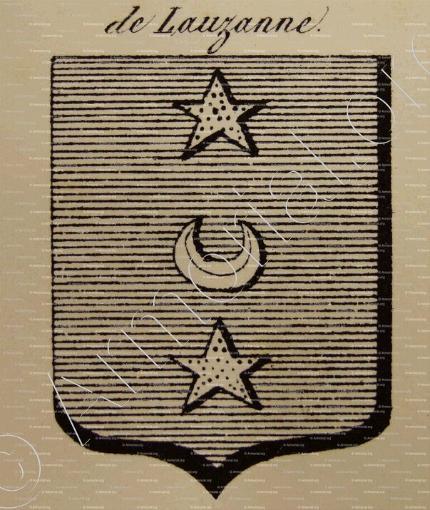 DE LAUZANNE_de Lauzanne, Auvergne_France